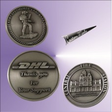 Coin & Souvenir - 3D pewter , antique finishing